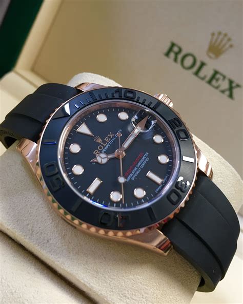 rolex yacht master rose gold มือสอง|used rolex yacht master 37.